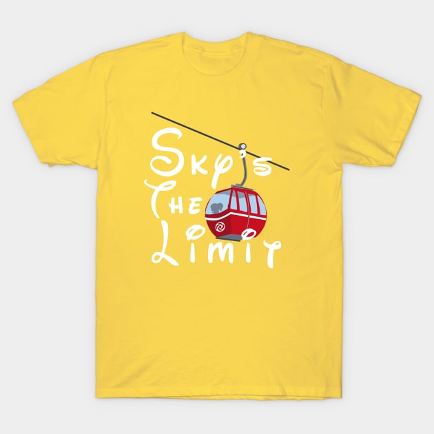 Sky's The Limit T-Shirt by HIDENbehindAroc